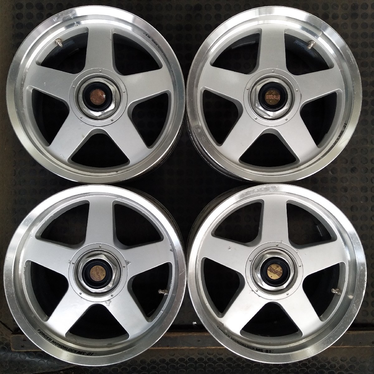 Found in Japan: A set of the mid-late '80s Mazdaspeed '747' wheels