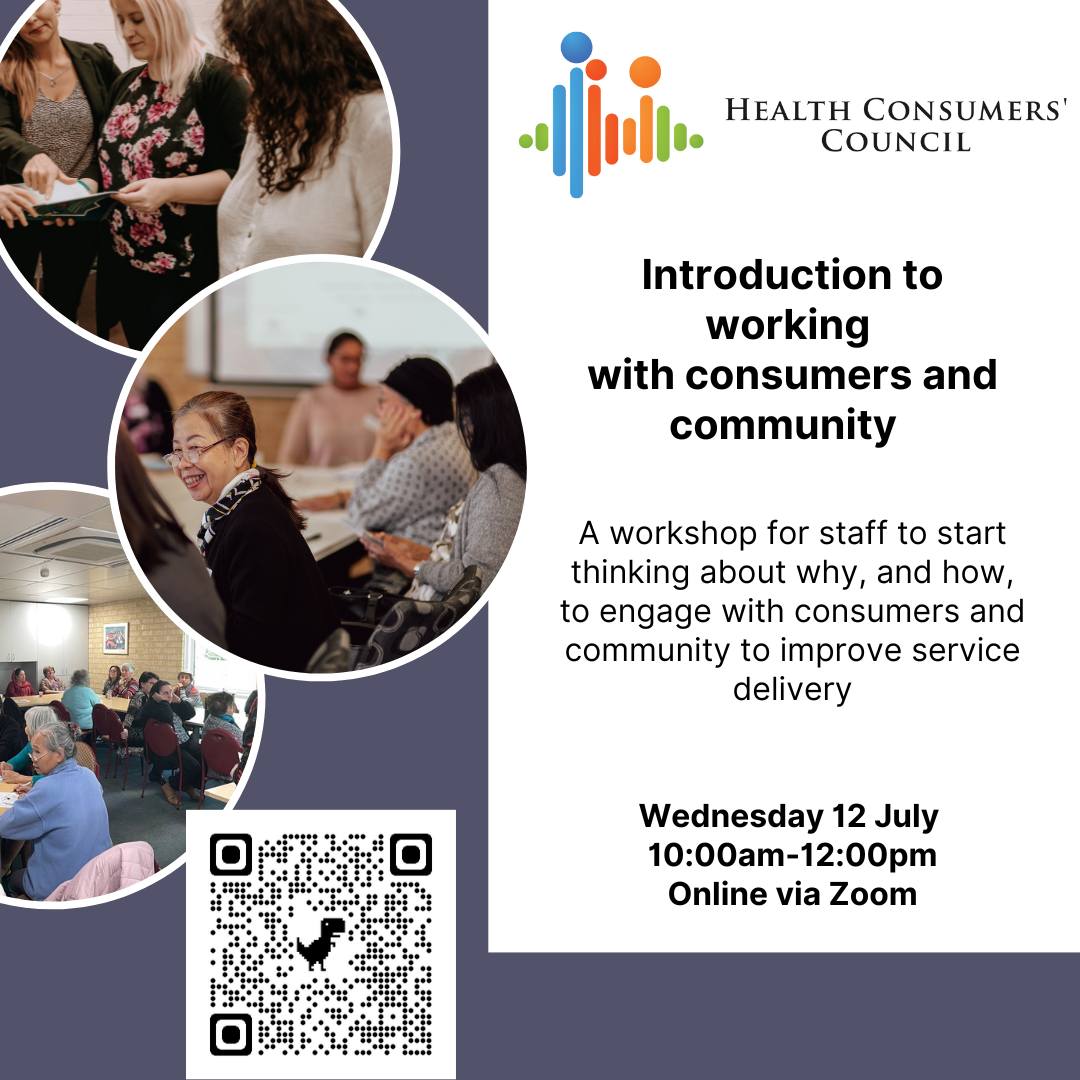 Health consumers play a... - Health Consumers' Council WA | Facebook