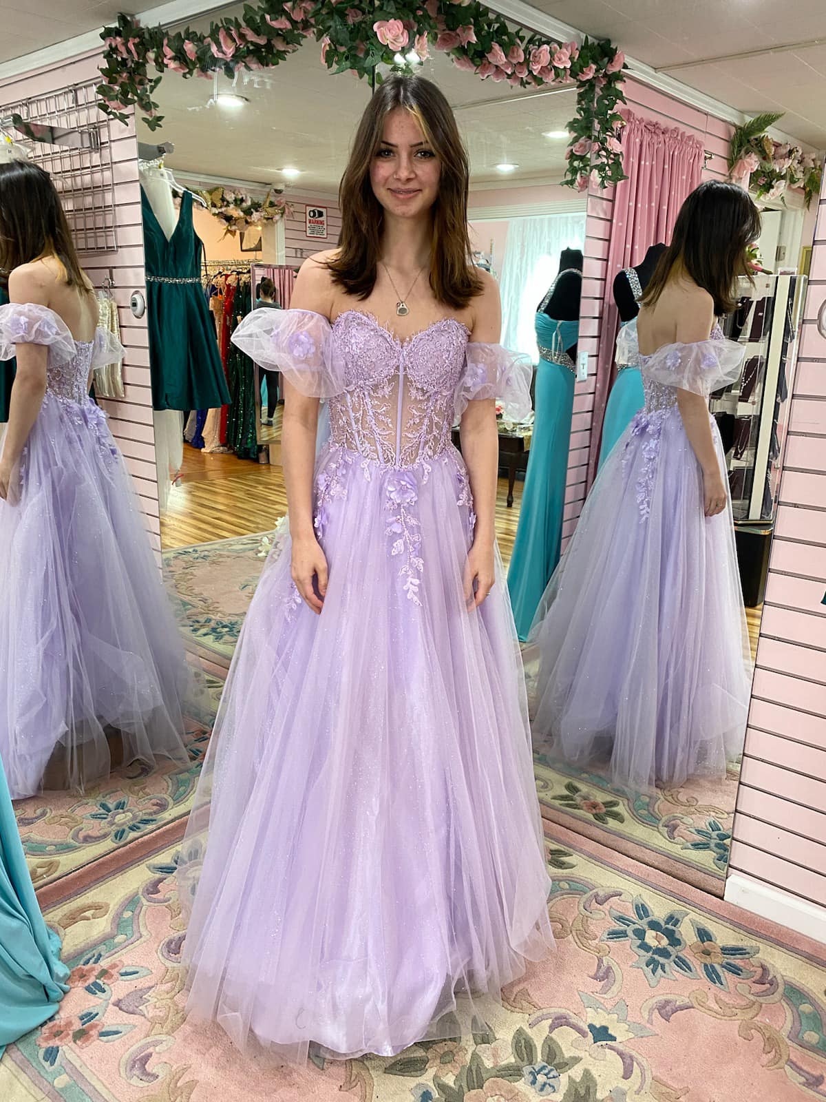 short sleeve women dresses Womens 2024 Summer V neck Dot Puff Dress at Amazon Women's Clothing store length silhouette and tailored MM6 Maison Margiela Ripped plus-size-dresses Style:Purple