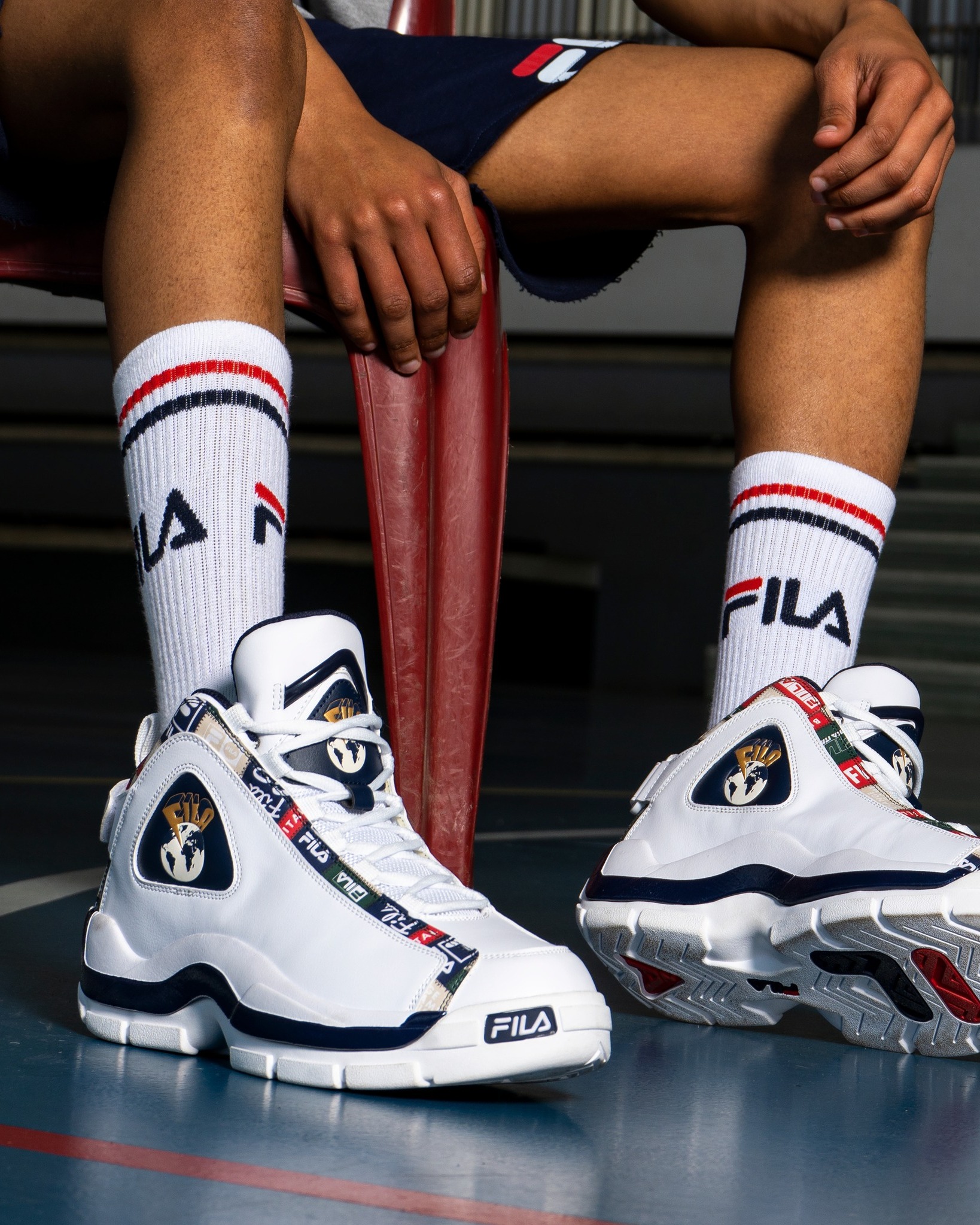 The Fila Grant Hill 2's are Basketball legend Grant Hill's second
