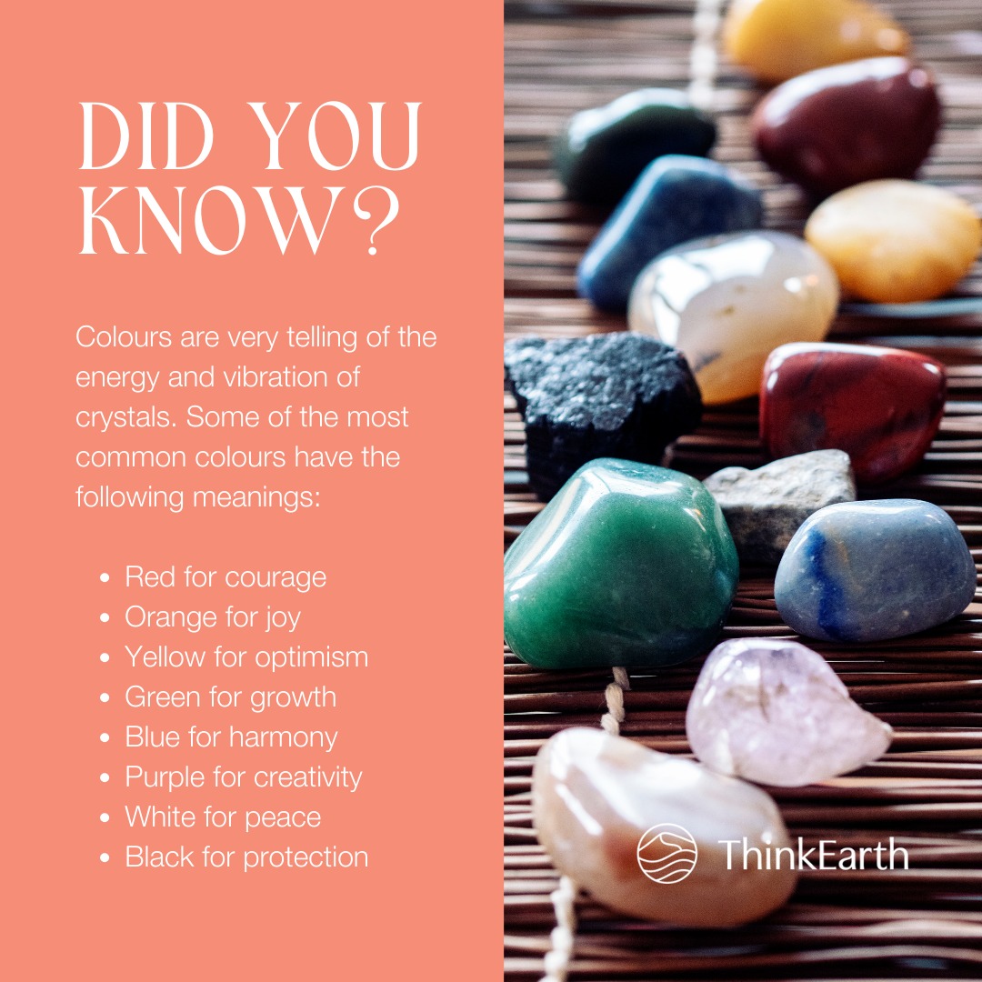 Think - Crystal colours play a vital role, as each hue embodies a ...