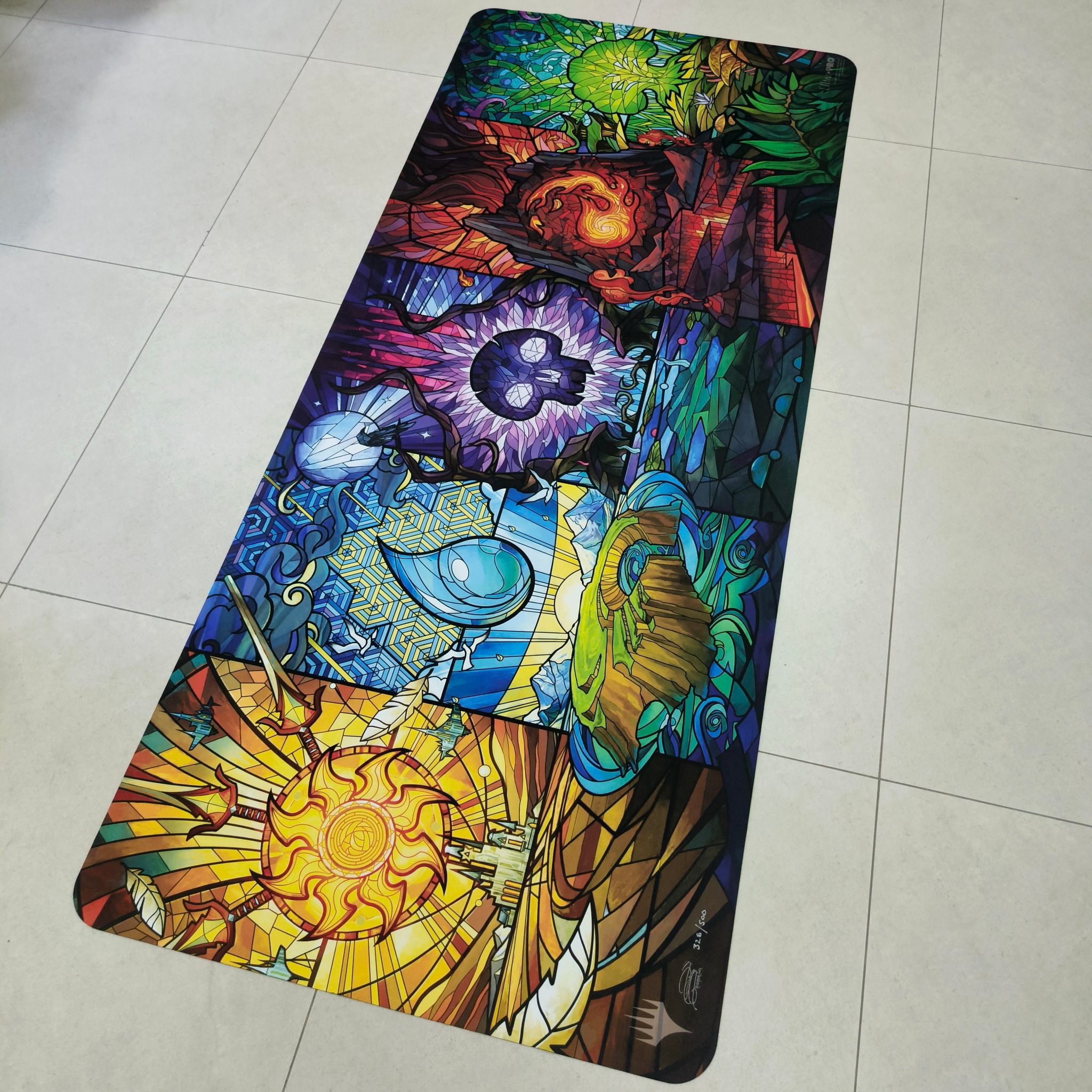 Signed limited edition MTG playmats by Magali Villeneuve FTW!!!