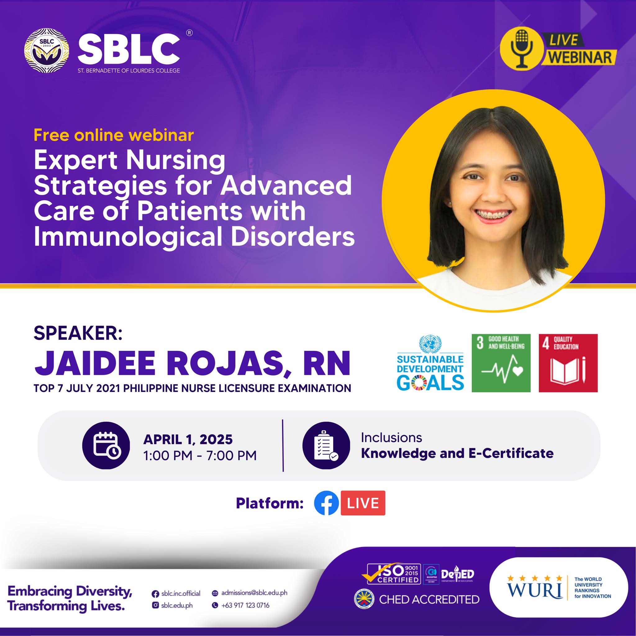 SBLC - 𝗘𝘅𝗽𝗲𝗿𝘁 𝗡𝘂𝗿𝘀𝗶𝗻𝗴 𝗦𝘁𝗿𝗮𝘁𝗲𝗴𝗶𝗲𝘀 𝗳𝗼𝗿 𝗔𝗱𝘃𝗮𝗻𝗰𝗲𝗱 𝗖𝗮𝗿𝗲 𝗼𝗳... | Facebook