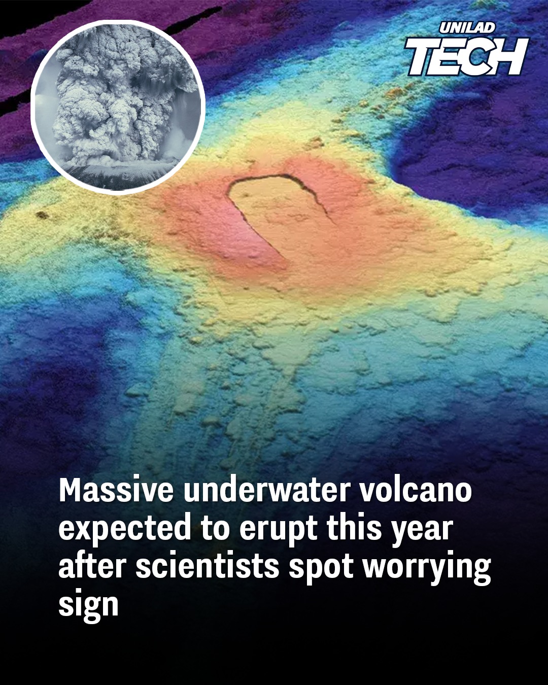 UNILAD Tech - An eruption could be imminent 😳