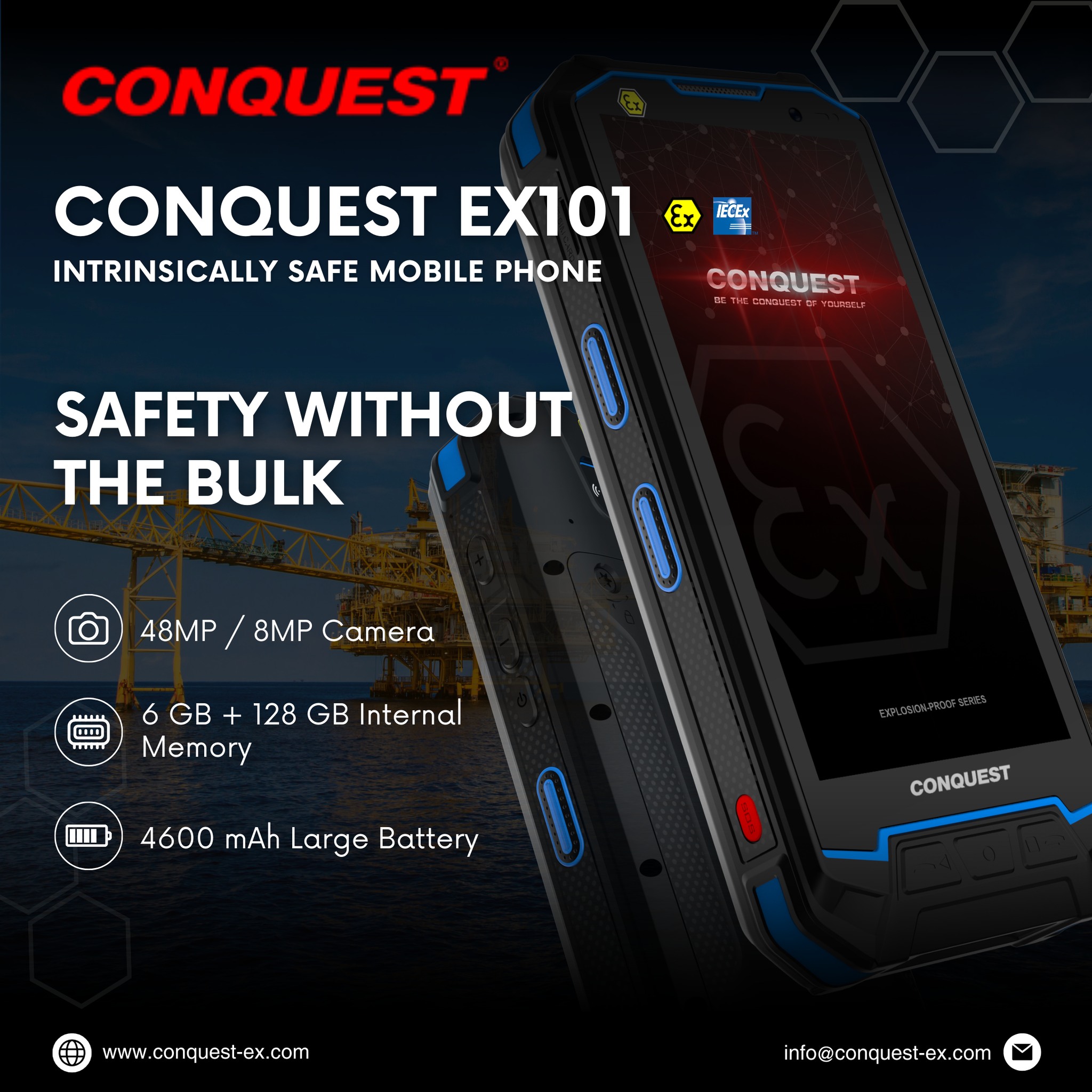 Conquest-Ex - Weak signals. Lagging apps. Fragile builds. Meet the ...