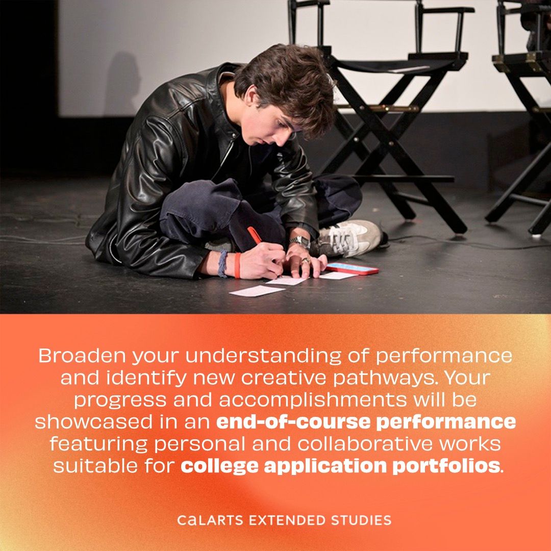 Extended Studies at CalArts... - Extended Studies at CalArts