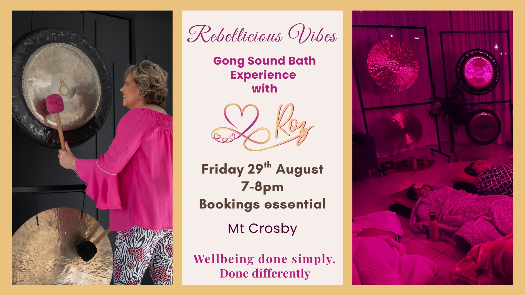 Gong Sound Bath Experience with Roz
