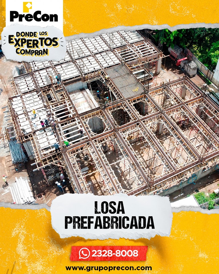 Precon - El sistema de losa prefabricada es ideal para la construcción ...