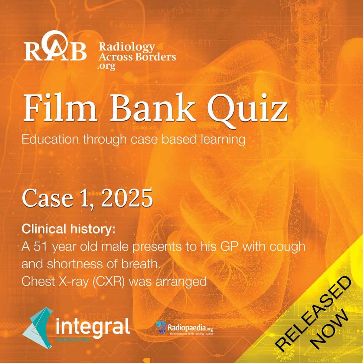 Radiology Across Borders - 🌍 Film Bank Quiz - Case 1, 2025 is LIVE! 🩺 🤝 ...