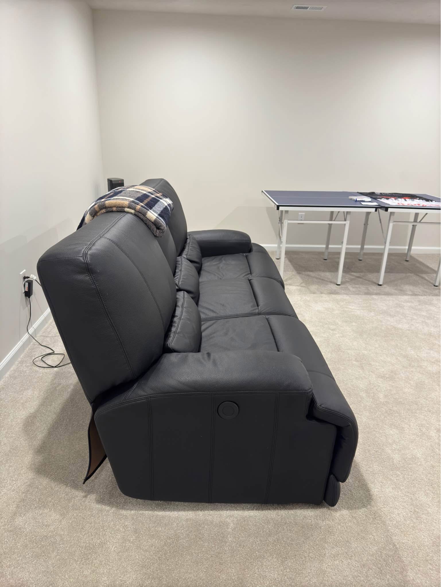 Ikea leather power double reclining sofa - Sofas, Loveseats ...