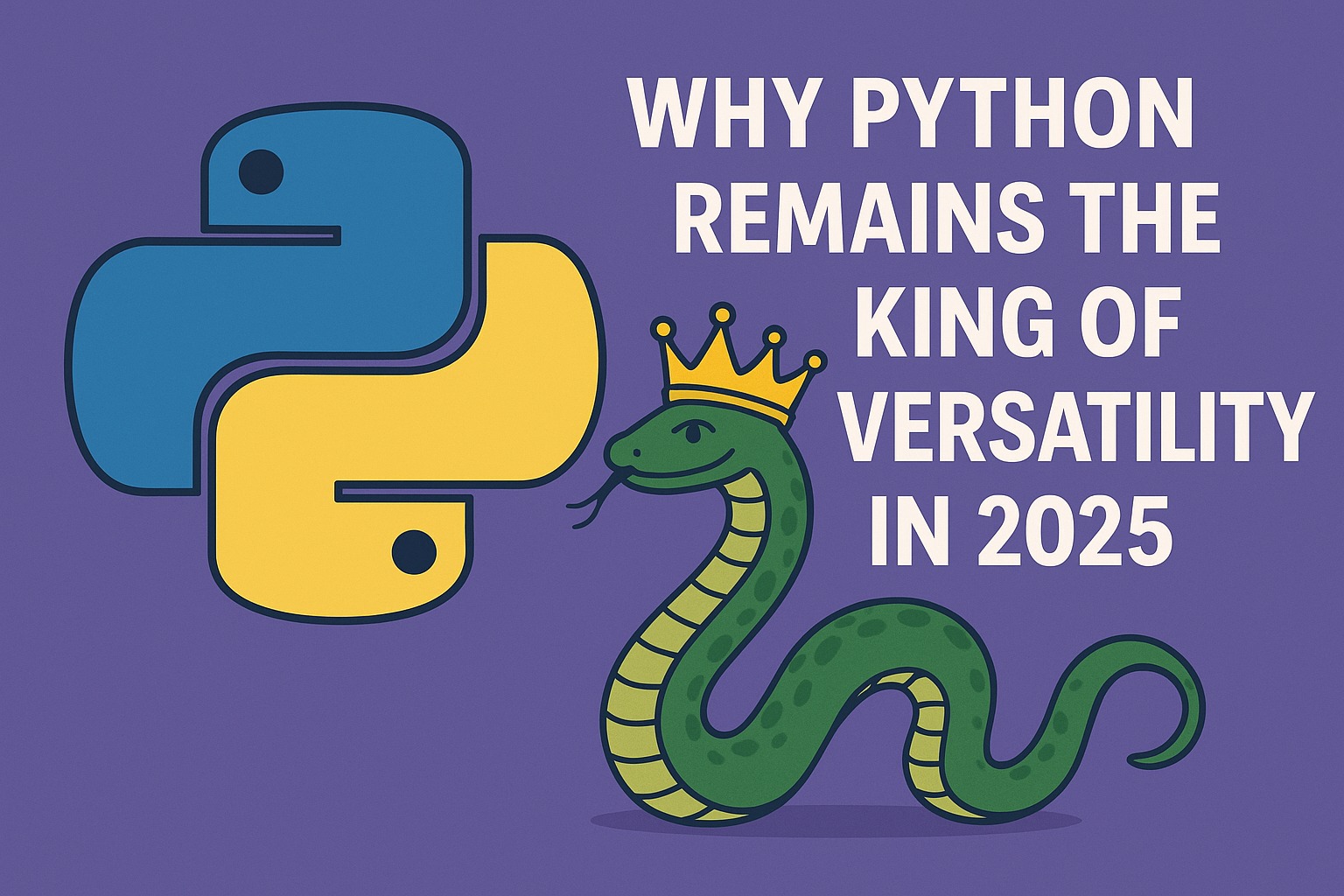 Sunbrilo - 🐍 Why Python Remains the King of Versatility in 2025 🐍 In ...