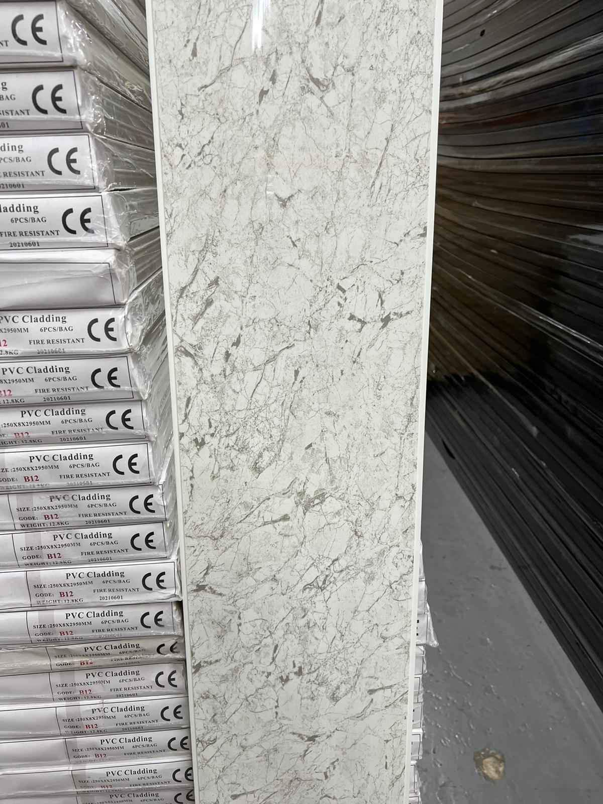 PVC Decorative & Hygienic Panels-Premium Quality 8mm Cladding Boards ...