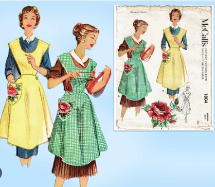 I found these aprons at the State Street store when we went to the
