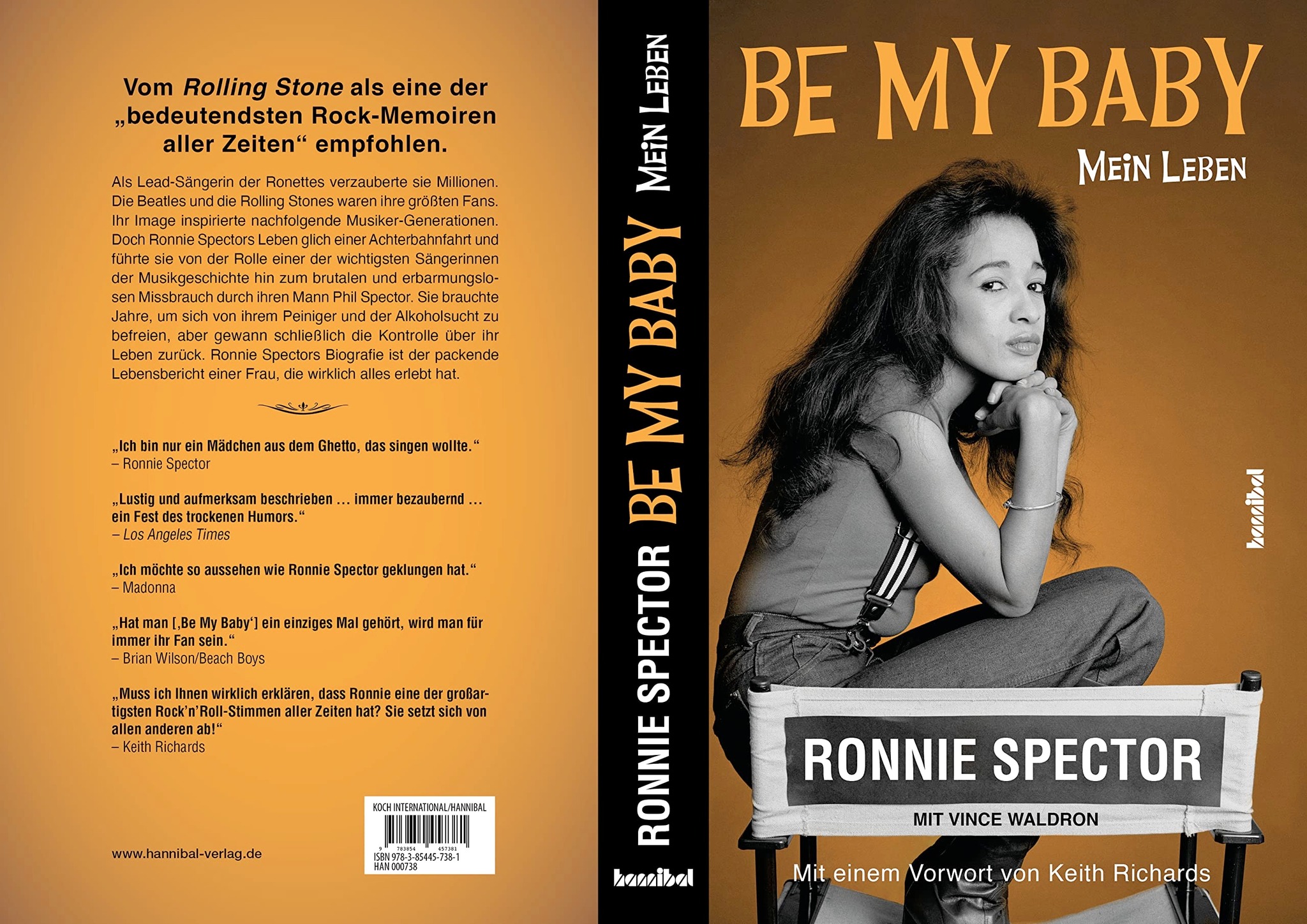 Be - Ronnie’s German fans can now read her memoir in their native ...