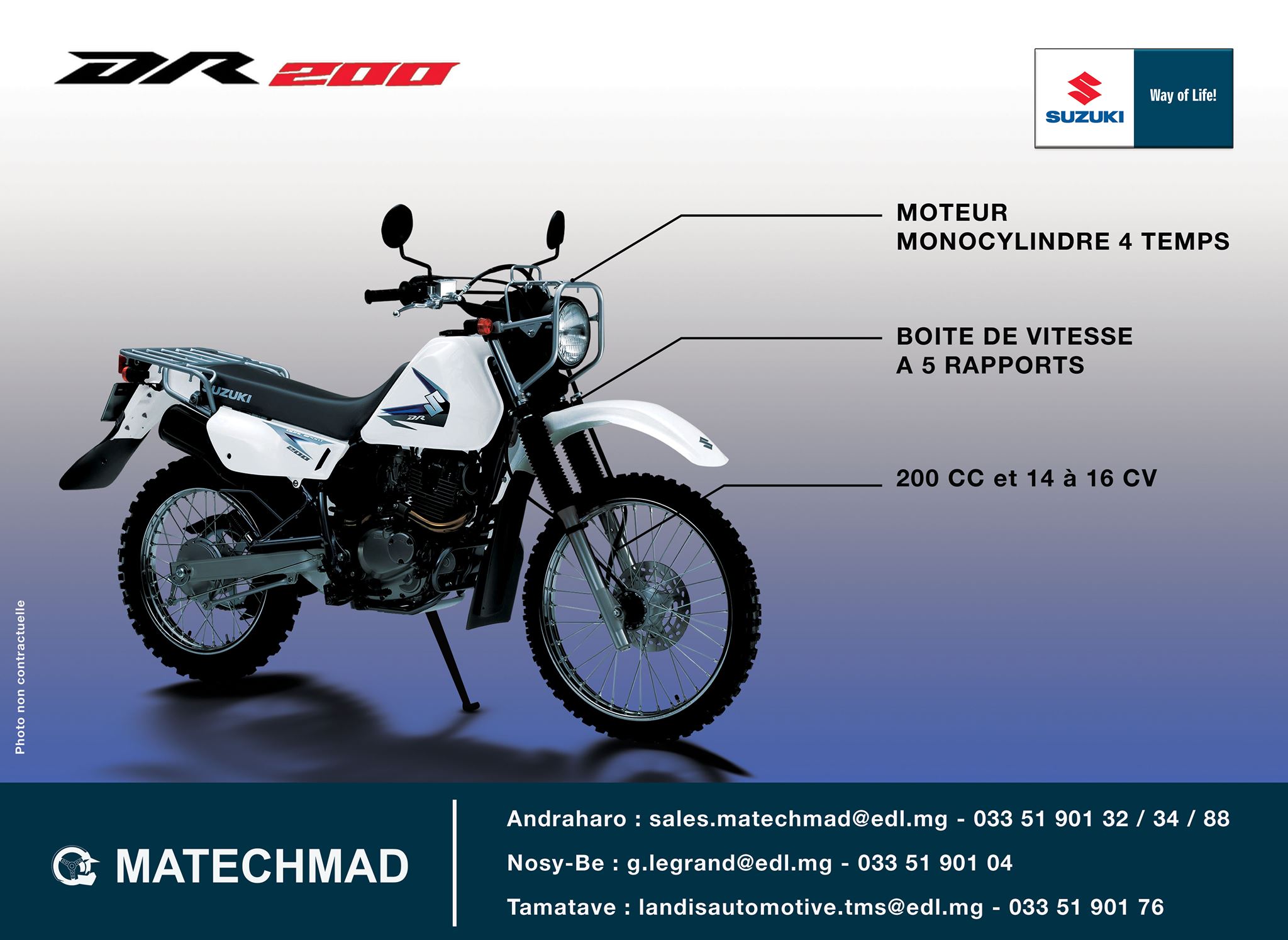 SUZUKI DR200 - MOTEUR... - Suzuki Moto Quad by Matechmad | Facebook