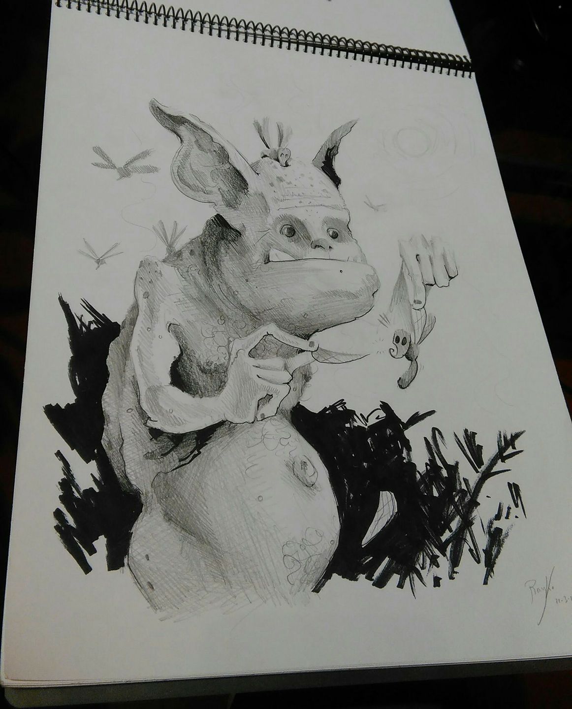 manufactum - Las locuras habituales... dibujo de Rayko