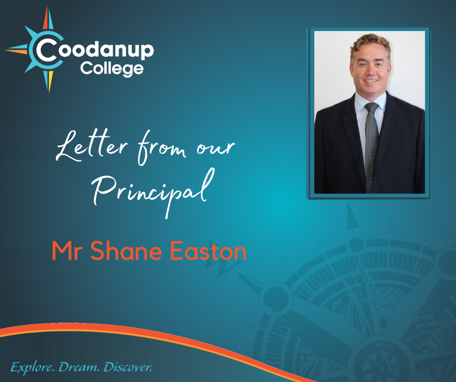 👉 Letter from our Principal Mr Shane... - Coodanup College | Facebook