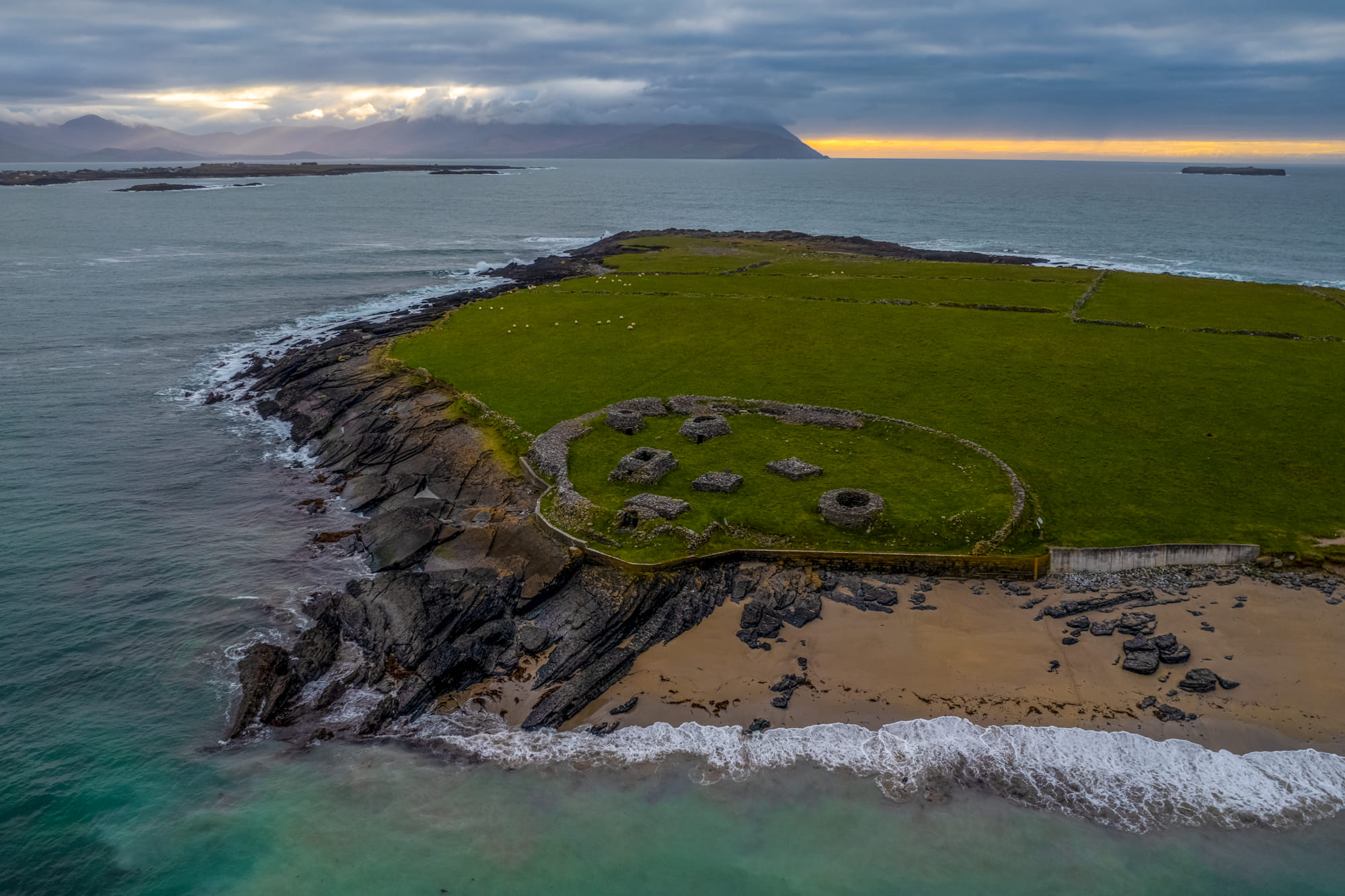 Sunset vibes from The Kingdom of... - Dronescapes Ireland | Facebook