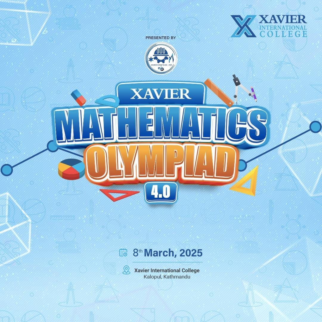 Xavier - Register now for Xavier Mathematics Olympiad 4.0! Compete with ...