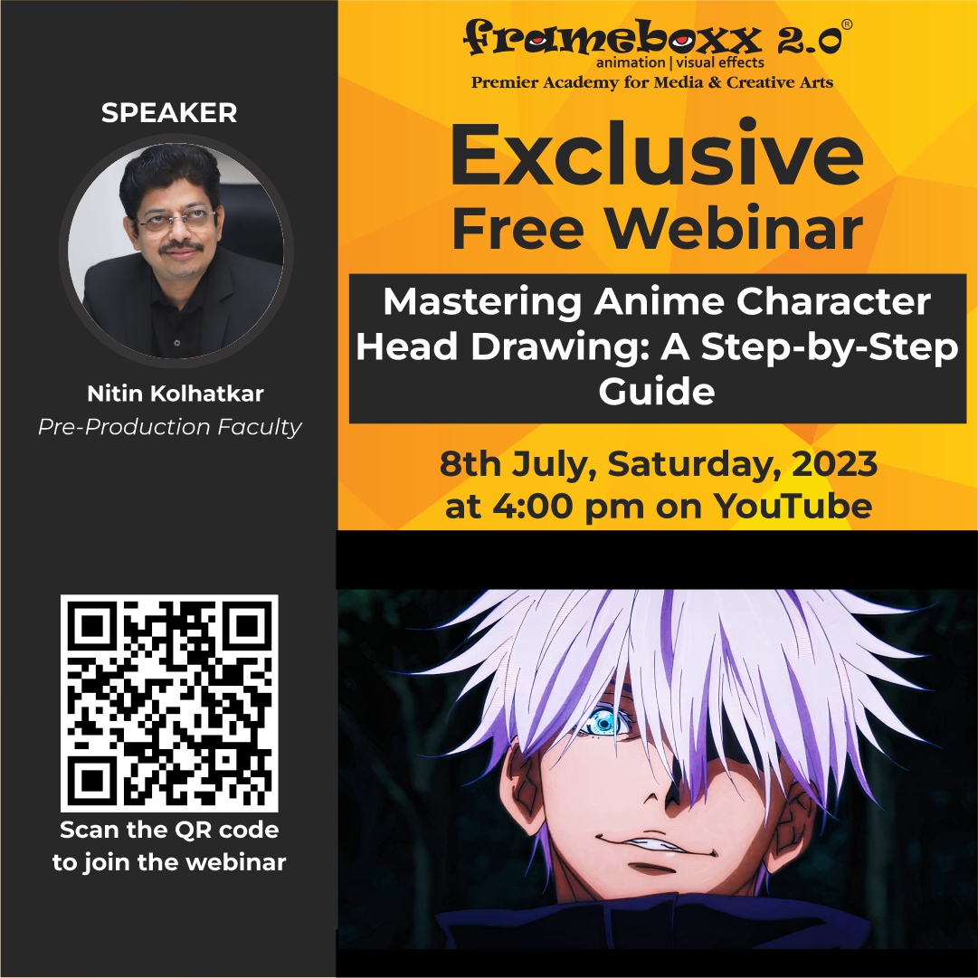 Frameboxx - Webinar: Mastering Anime Character Head Drawing: A Step-by ...