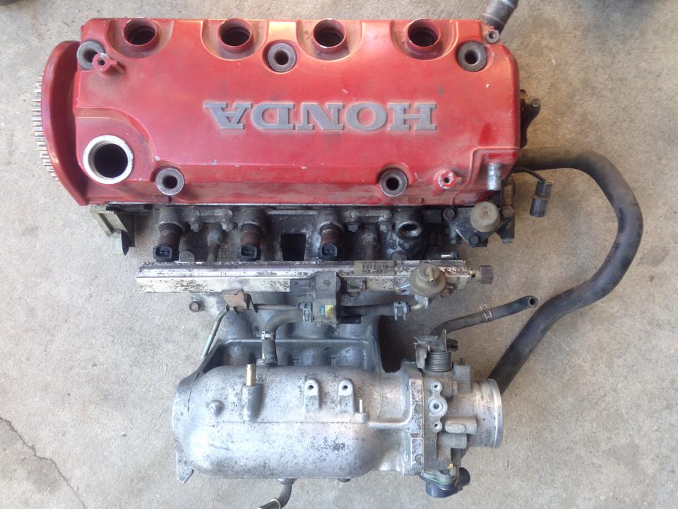 For 2003-2006 Honda Element 2.4L 4WD Set of 5PCS Engine Motor