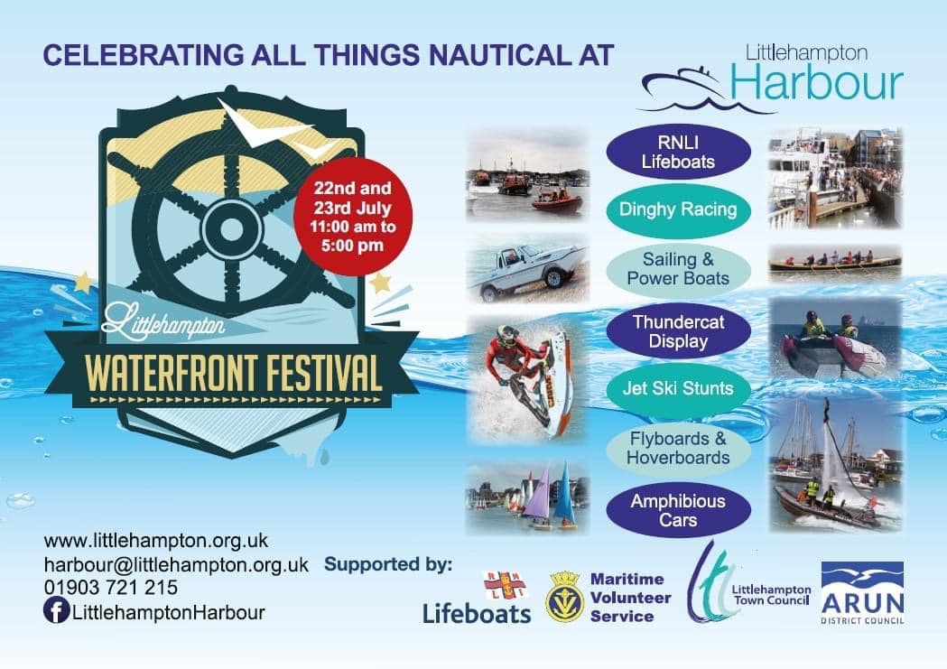 The waterfront festival is fast... - Littlehampton Yacht Club | Facebook