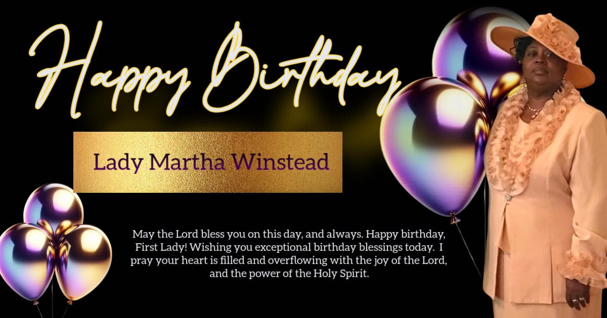 Faith - “Happy Birthday to a truly wonderful First Lady! Your grace ...