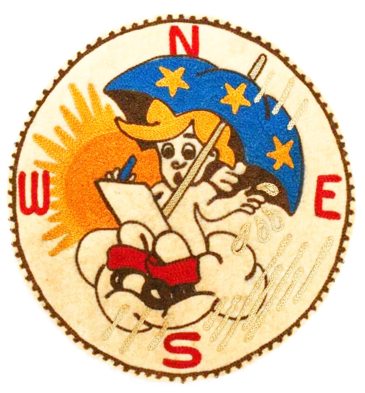 WWII USAAF Disney, Black Cat 48th Fighter Squadron Jacket Patch.