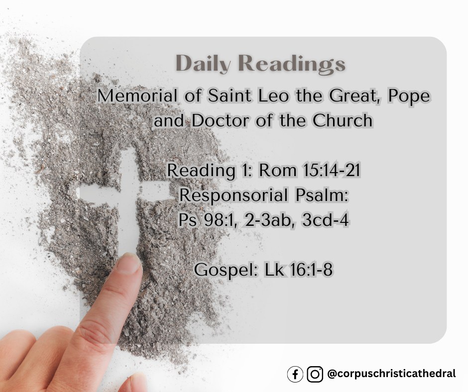 Corpus - 📖 Reflecting on Luke 16:1-8 🙏 In today's Gospel reading, we ...
