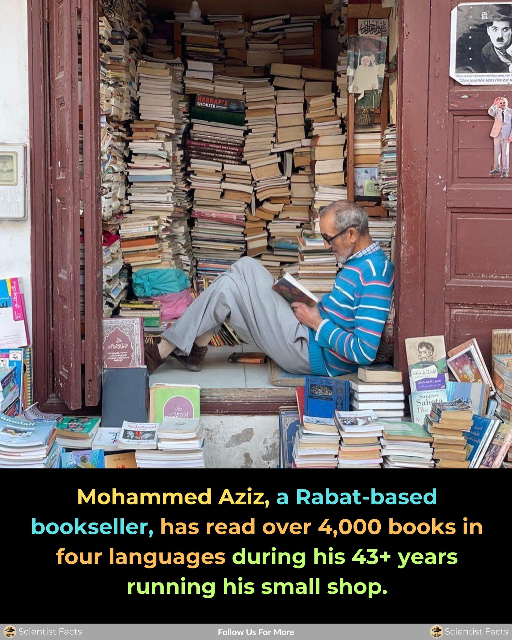 Scientist - Aziz began selling books in the 1960s with just nine titles ...