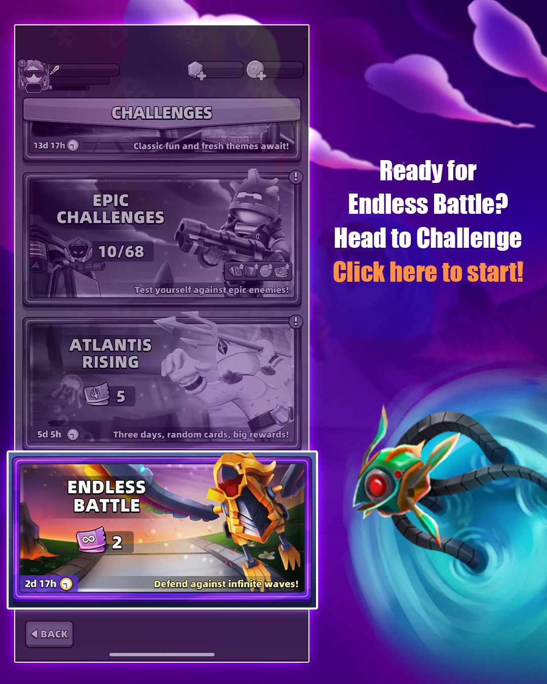 Raid Rush - 🎯 Endless Battle is LIVE! Defeat waves,... | Facebook