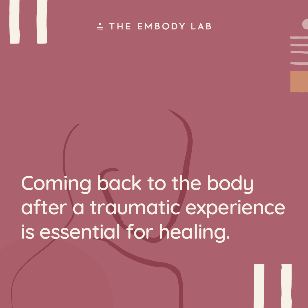 The Embody Lab - It’s normal to get ‘stuck in our heads’ after having ...