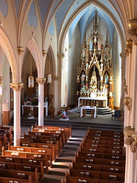 Iowa Road Trip - Immaculate Conception Catholic Church in Gilbertville ...