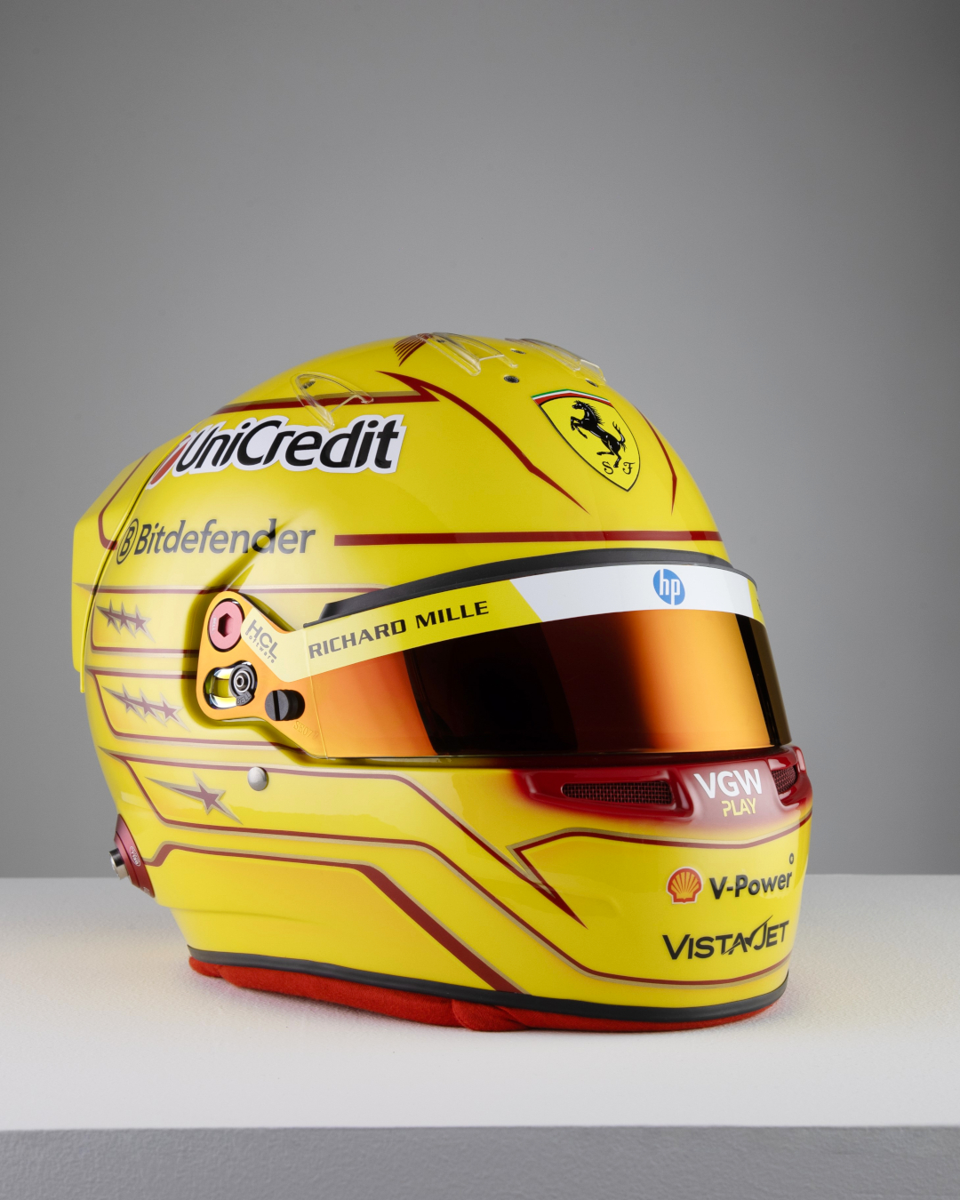 bell ferrari helmet | HP77 EVO-IV | Advanced Racing | F1-Level | FIA 8860-2018 ABP 2025 F1 Season. Bell 1:2 Scale F1 Mini
