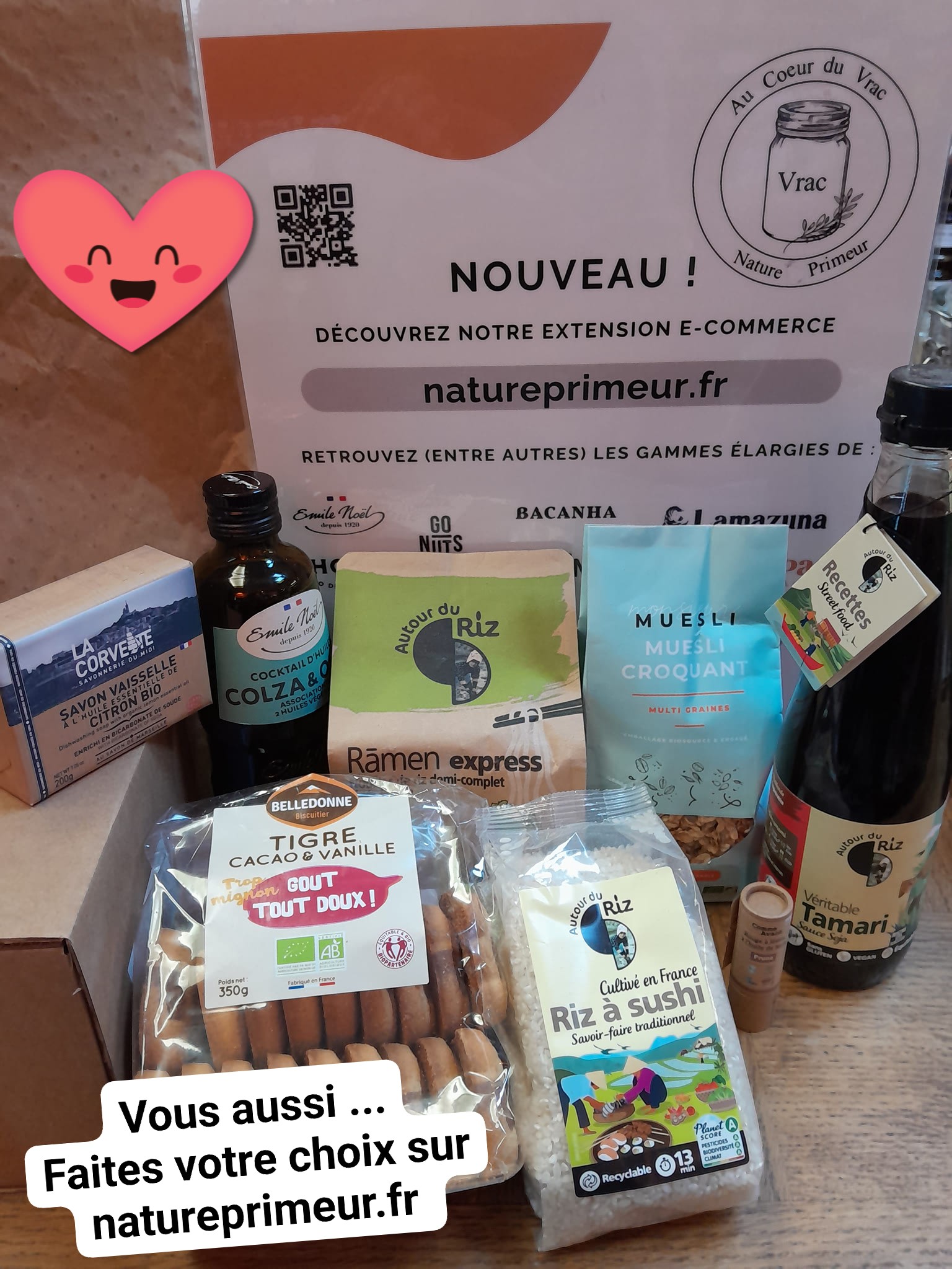 Au cœur du vrac