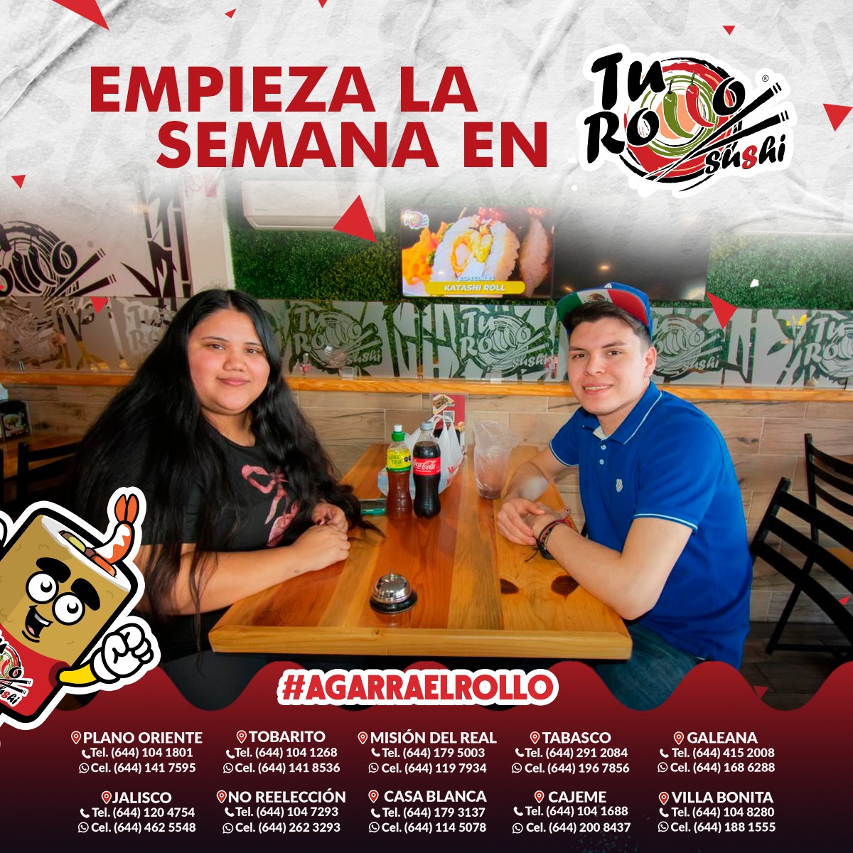 Tu Rollo Sushi - ¡CONSULTA NUESTRO MENÚ AQUÍ! 🍣🦐🍤 👉🏽👉🏽... | Facebook