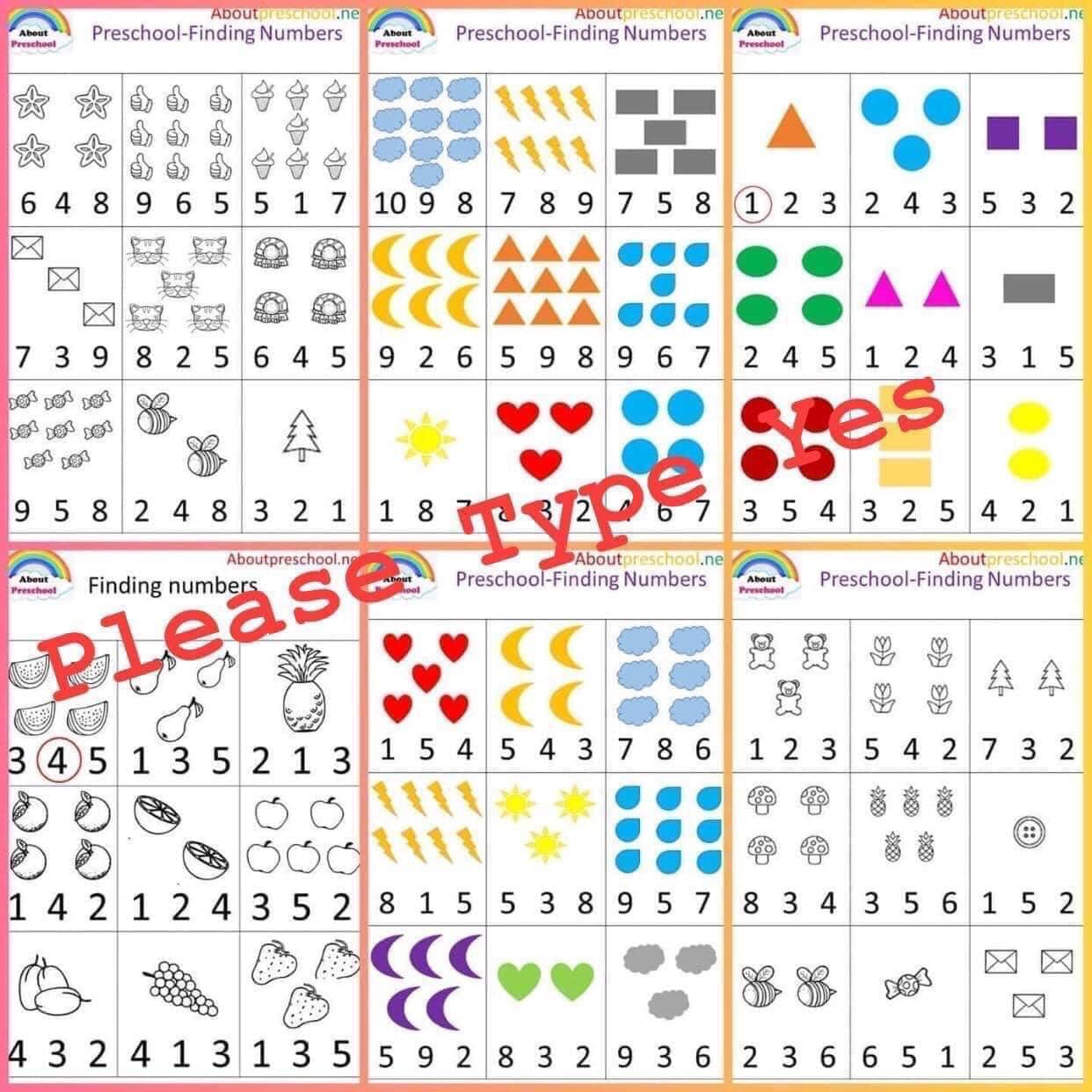 I am sharing the number activities... - AboutPreschool.net | Facebook