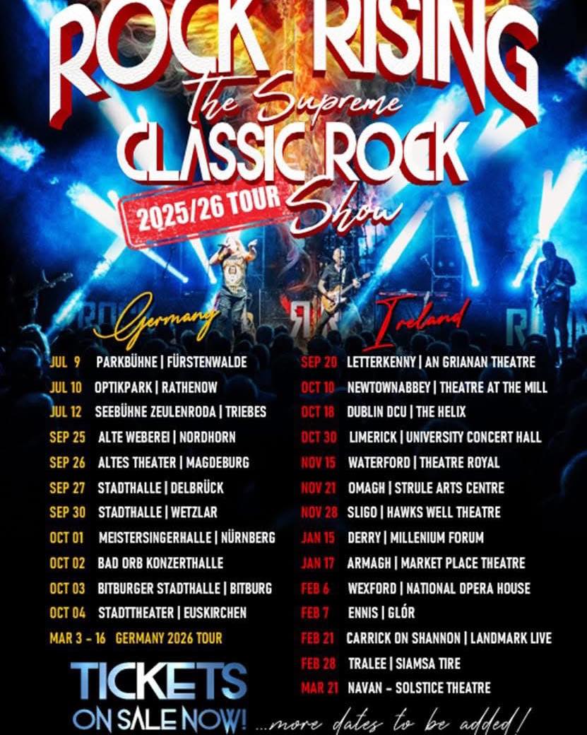 Hi all!... - Rock Rising - The Supreme Classic Rock Show | Facebook