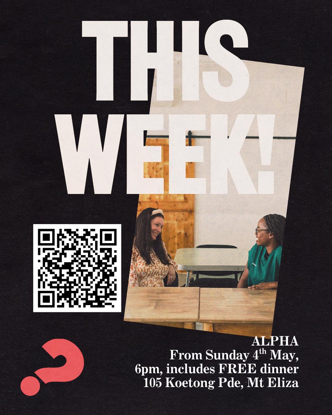 Mount - Alpha starts on Sunday! It goes for 11 weeks, but if that’s too ...
