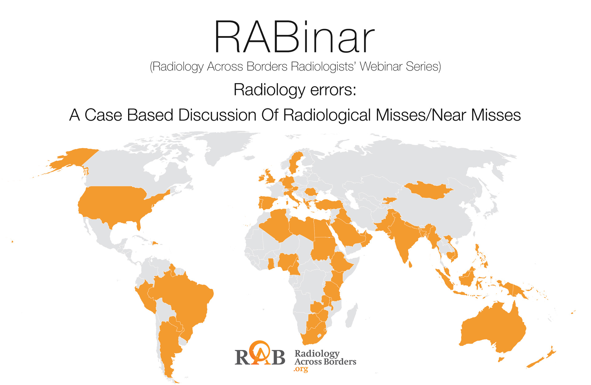🌏 RABinar Global Impact – A... - Radiology Across Borders | Facebook