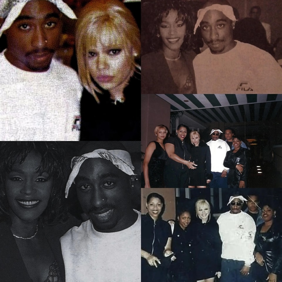 2Pac at the “Waiting To Exhale” premiere on October 16, 1995 with