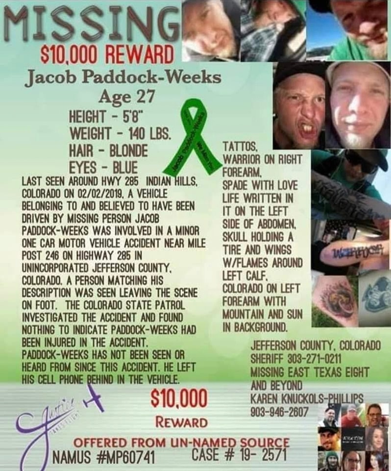 Six years... - Justice Takes Flight-Colorado Missing Persons | Facebook