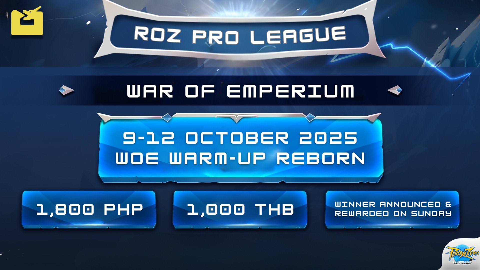 ROZ: - ⚔️ Guild War: 2nd Warm-up Reborn 📅 Happening every Thursday ...