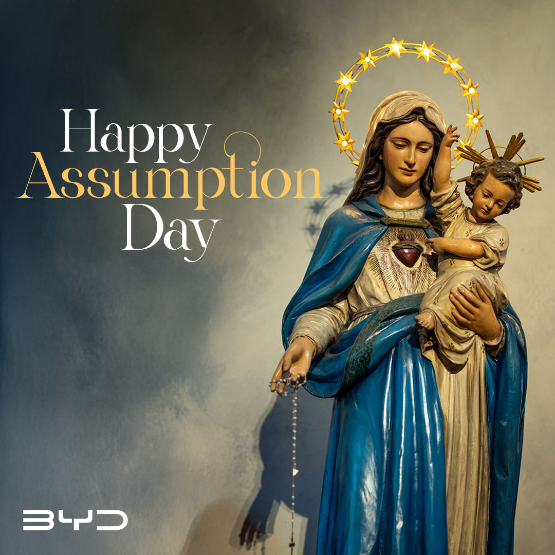 BYD - Happy Assumption Day! 🌼 𝗣𝗦: 𝗣𝗹𝗲𝗮𝘀𝗲 𝗻𝗼𝘁𝗲 𝘁𝗵𝗮𝘁 𝗼𝘂𝗿 𝗼𝗳𝗳𝗶𝗰𝗲 𝘄𝗶𝗹𝗹 𝗯𝗲 ...