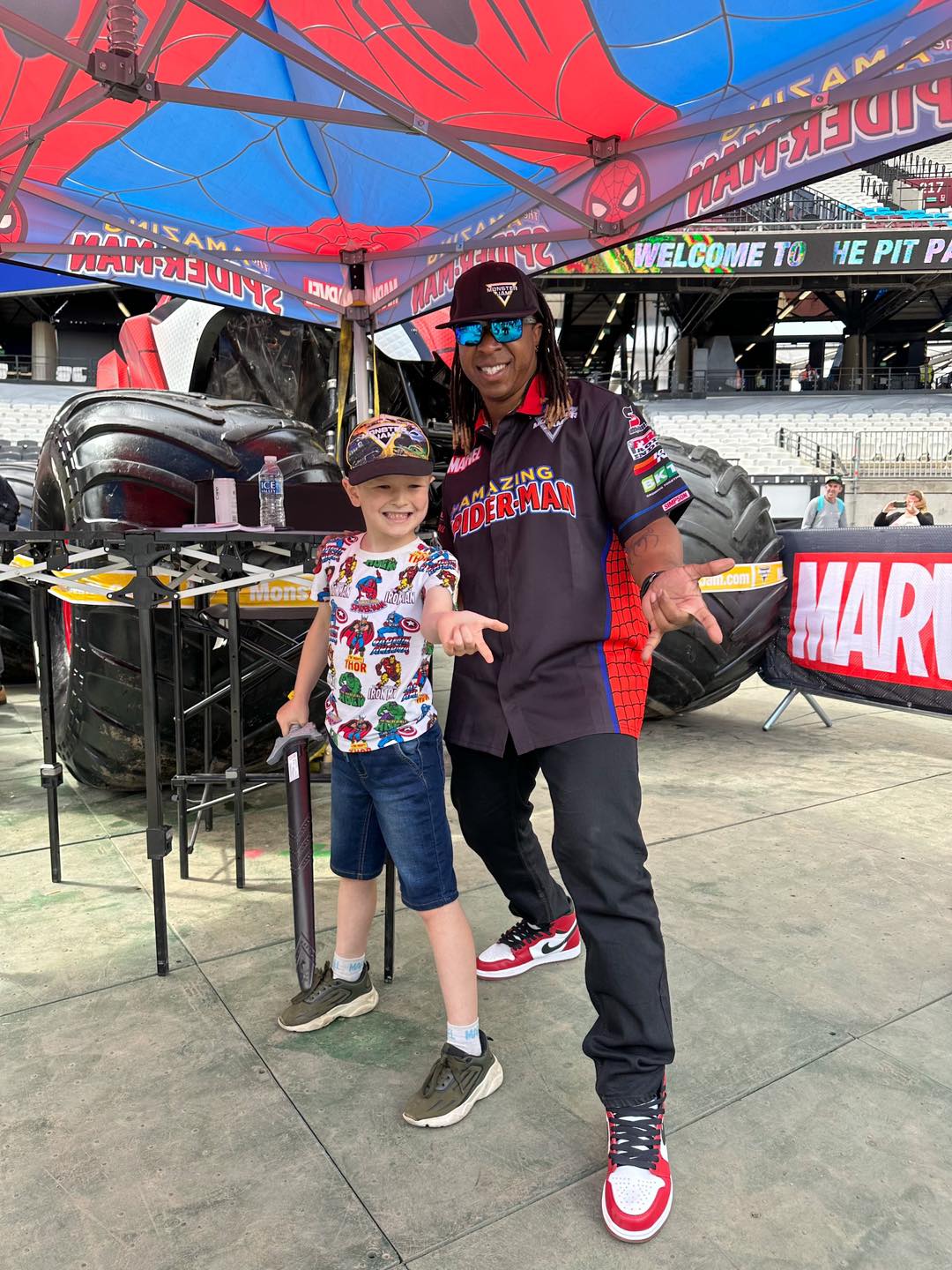 Monster Jam - Our London fans enjoying the Monster Jam Pit... | Facebook