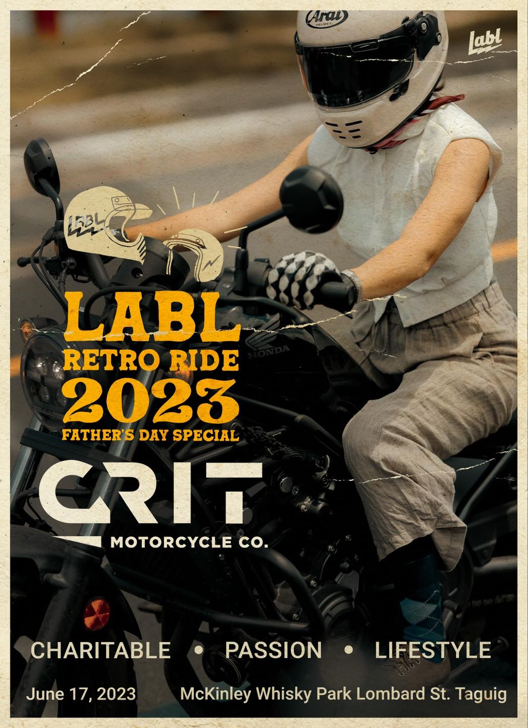 LABL - Thank You Grit Motorcycles for giving us a helping...