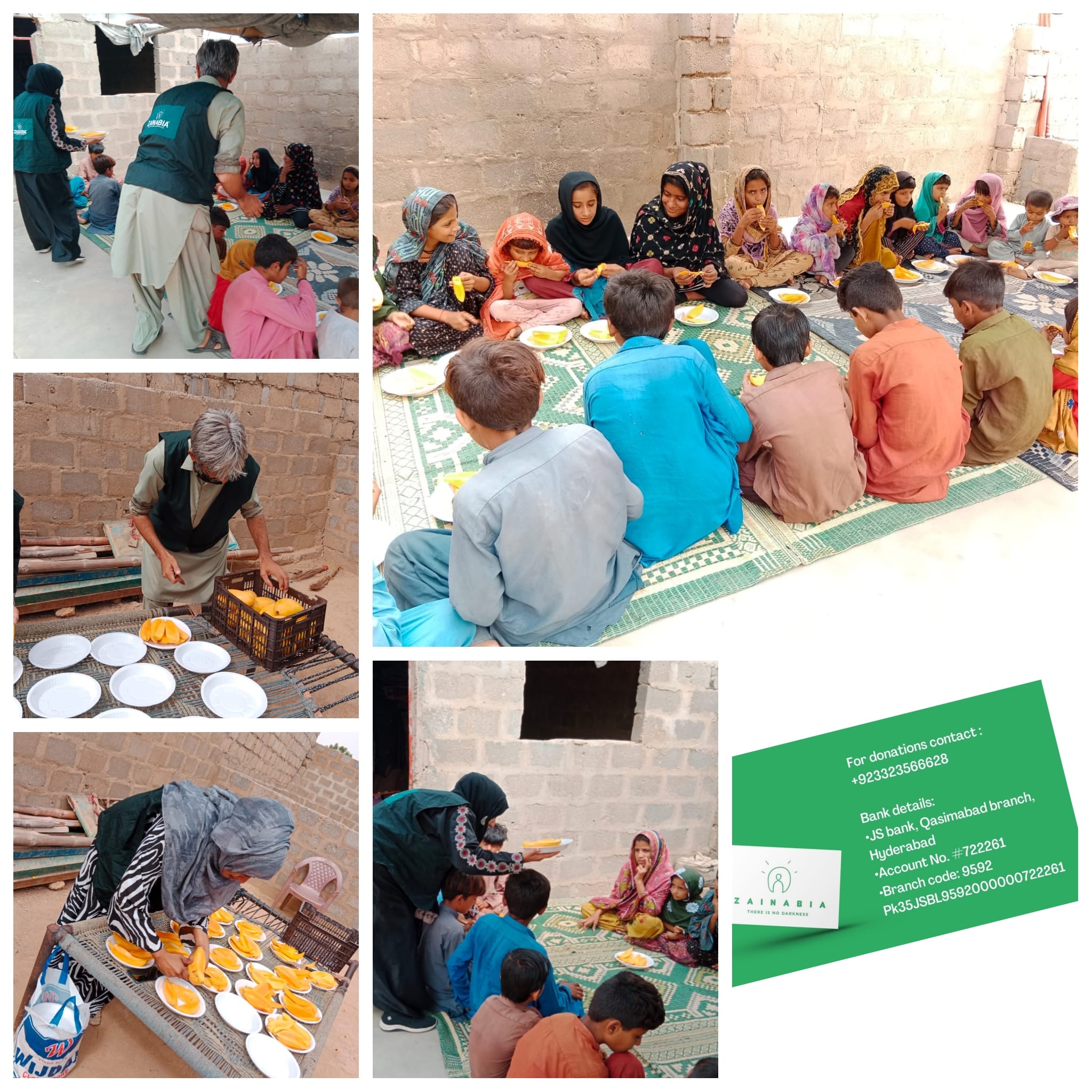 Zainabia - Update Mango Drive Alhamdullillah served mangoes in Quran ...