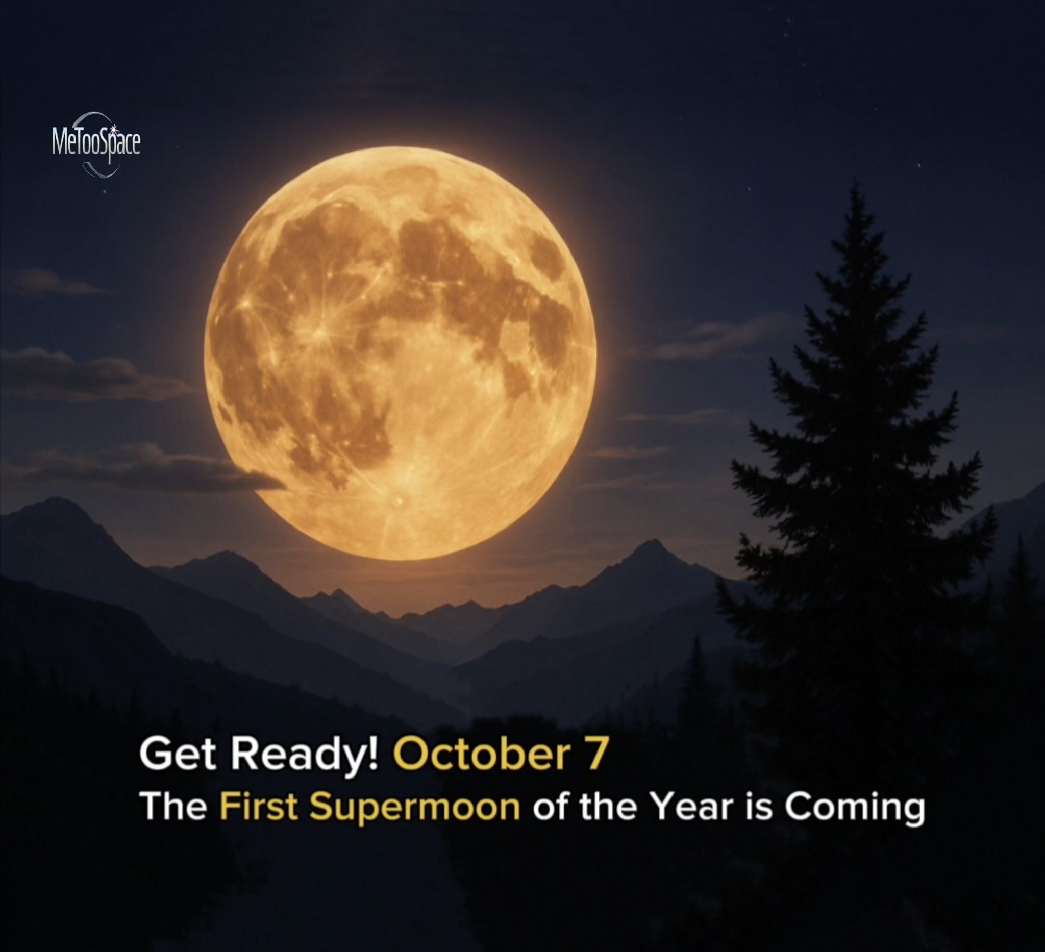 MeToo - 🌕 Get Ready! October 7 – The First Supermoon of 2025 On October ...