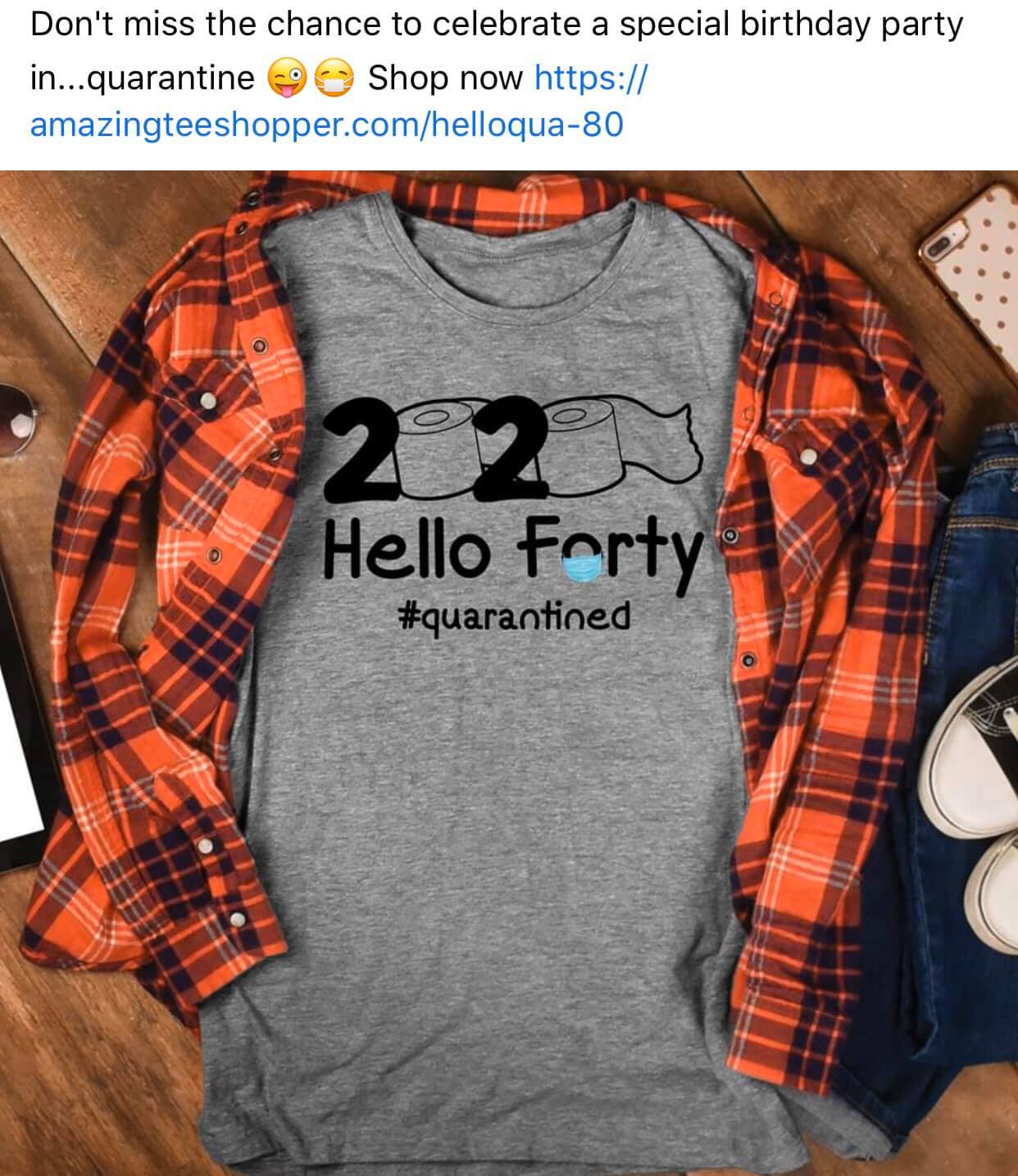 Ok, so this shirt might be the funniest birthday present I