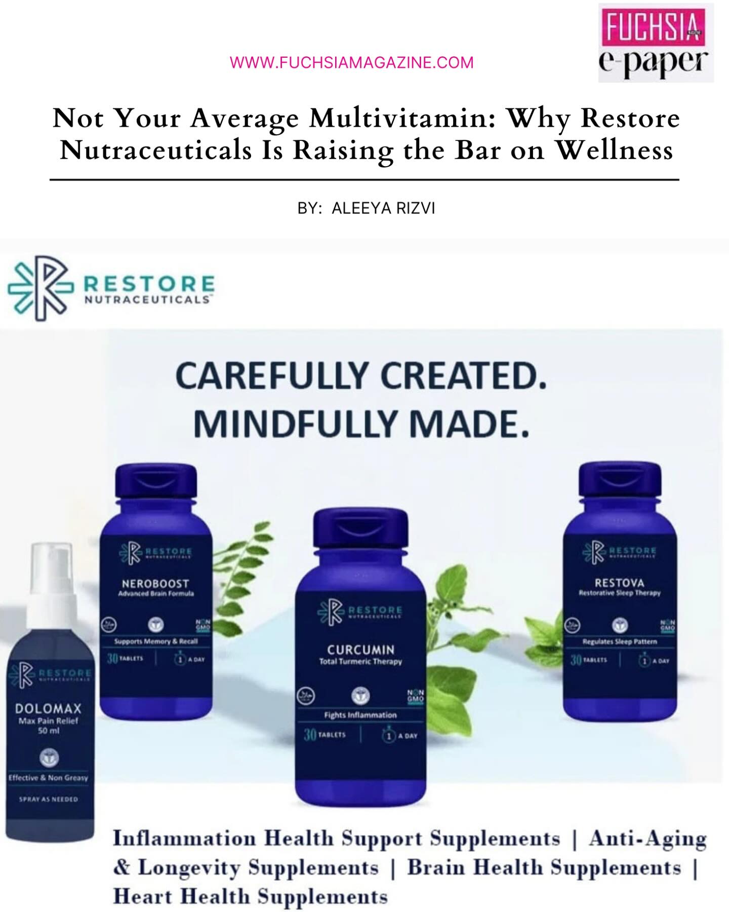 Fuchsia - Let’s face it—most supplement brands talk a big game. But ...